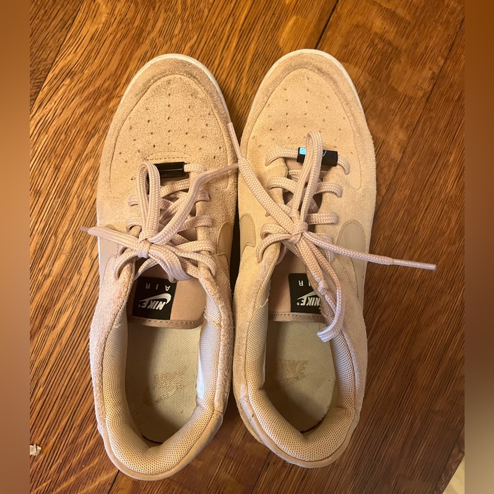 Pink Nike Air Force 1 Platform